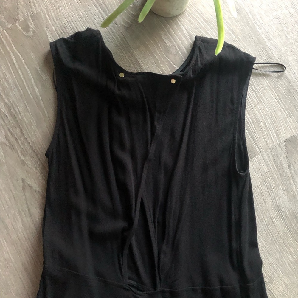 Zara Basic Collection Romper Black Color. - image 5
